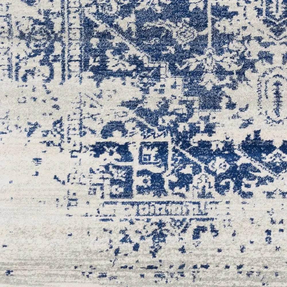 Elegant Rachel Navy Area Rug for Timeless Style - Estalios