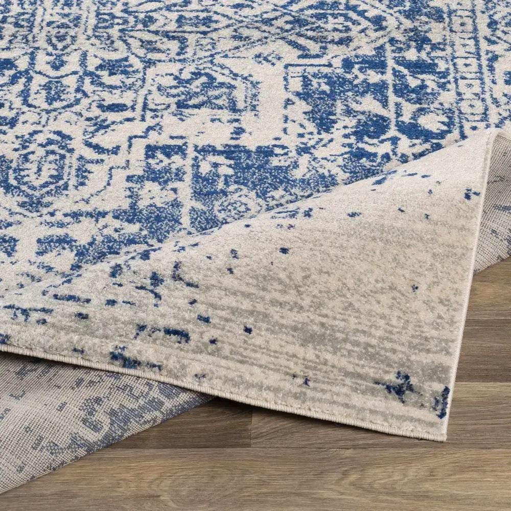 Elegant Rachel Navy Area Rug for Timeless Style - Estalios