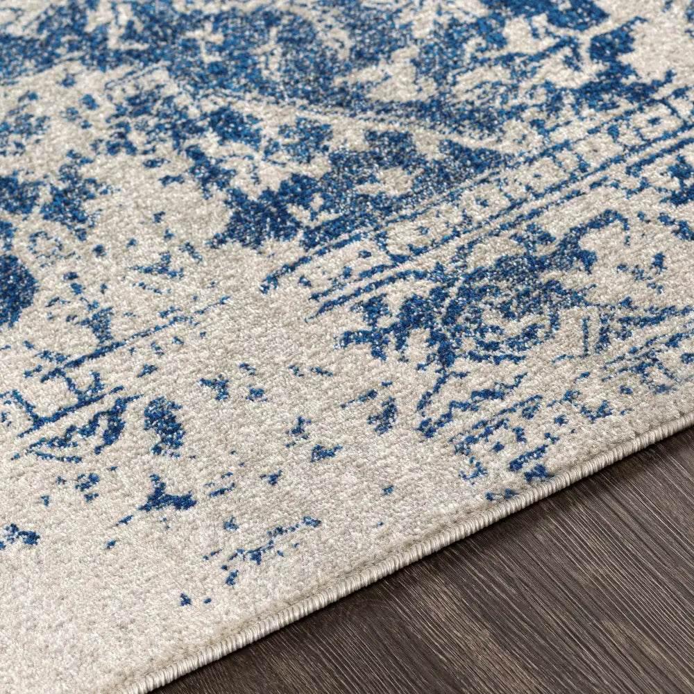 Elegant Rachel Navy Area Rug for Timeless Style - Estalios