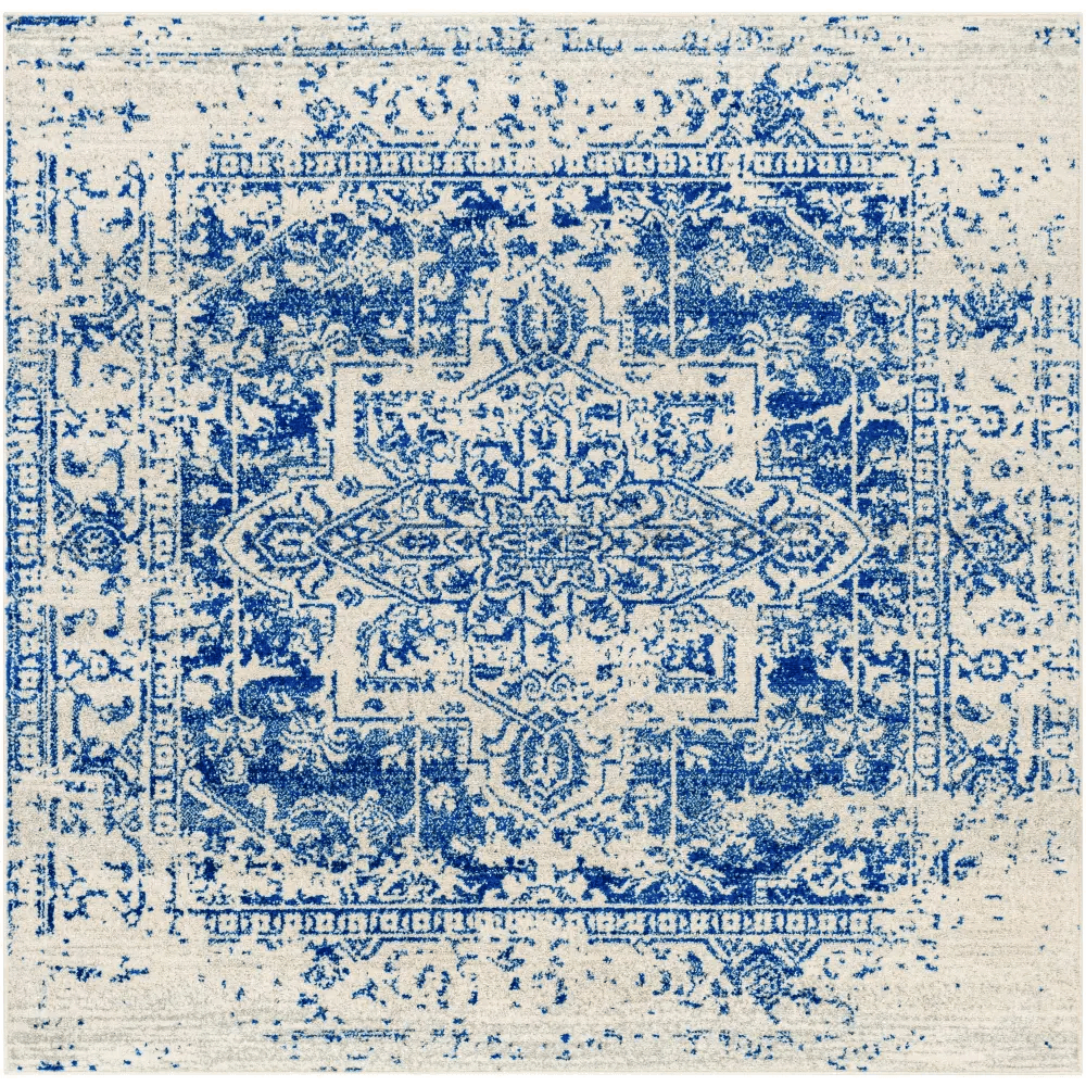 Elegant Rachel Navy Area Rug for Timeless Style - Estalios