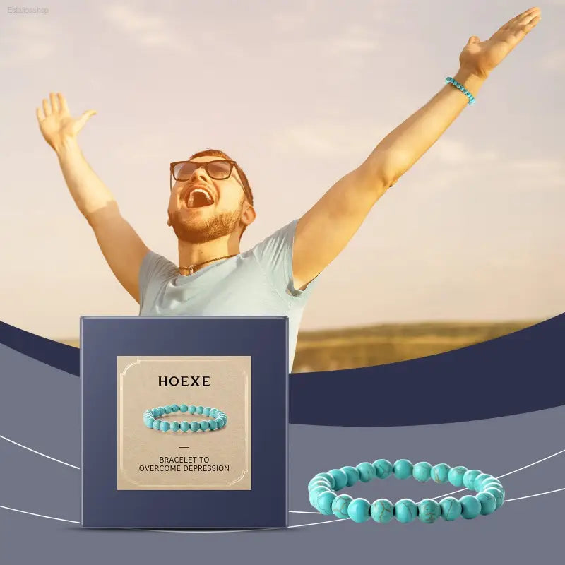 Elegant Turquoise Bracelet with Mood-Enhancing Properties for Stylish Women eprolo  EstaliosShop