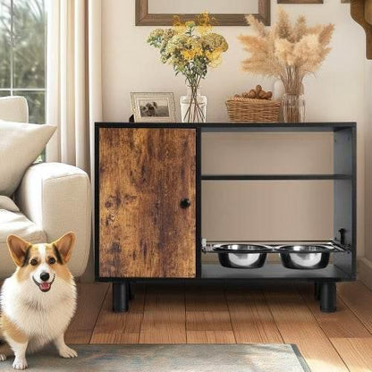 Elevate Your Pet Mealtime with Stylish Feeding Station - Estalios