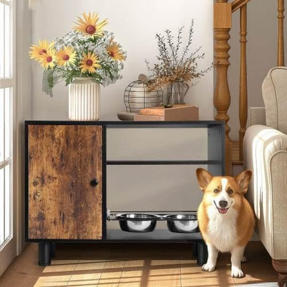Elevate Your Pet Mealtime with Stylish Feeding Station - Estalios