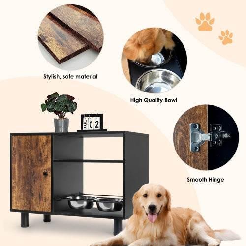 Elevate Your Pet Mealtime with Stylish Feeding Station - Estalios