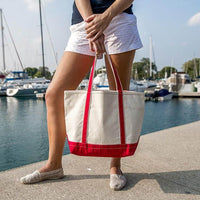 Elevate Your Style with Quality Apparel, Footwear, and More 

ShoreBags Classic Tote Medium with Lined Pockets for Utility - Estalios