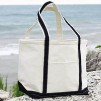Elevate Your Style with Quality Apparel, Footwear, and More 

ShoreBags Classic Tote Medium with Lined Pockets for Utility - Estalios