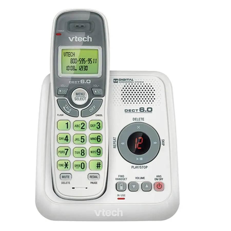 Unleash Calling Freedom with Cordless Answering! **product Description** Experience Crystal-clear Conversations and Ultimate Convenience with our White Cordless Phone Featuring - Estalios