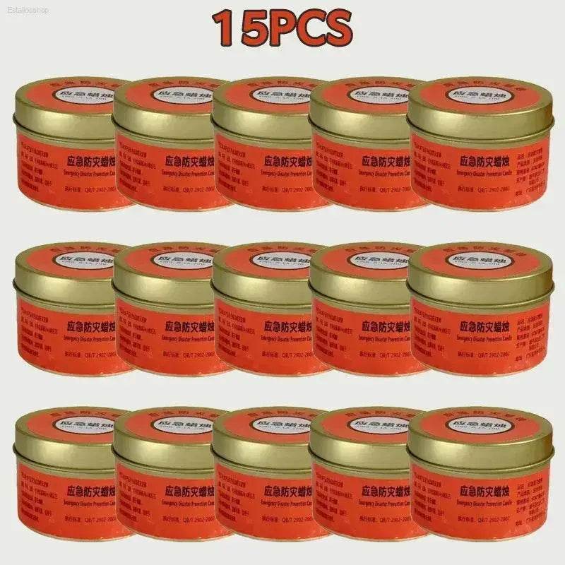 Unleash Emergency Candles: Conquer Household Power Outages! Product Description: be Prepared for Anything with our Reliable Emergency Disaster Prevention Candles! these High- - Estalios