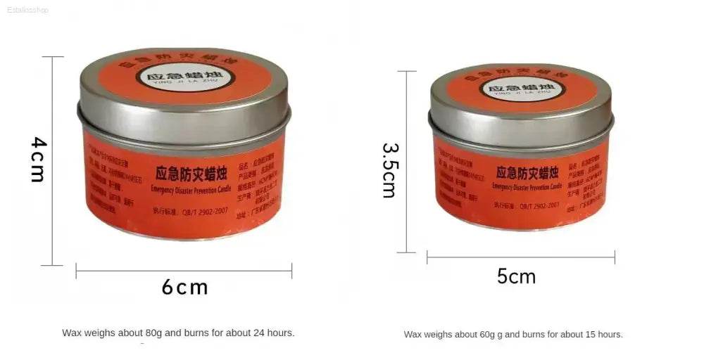 Unleash Emergency Candles: Conquer Household Power Outages! Product Description: be Prepared for Anything with our Reliable Emergency Disaster Prevention Candles! these High- - Estalios