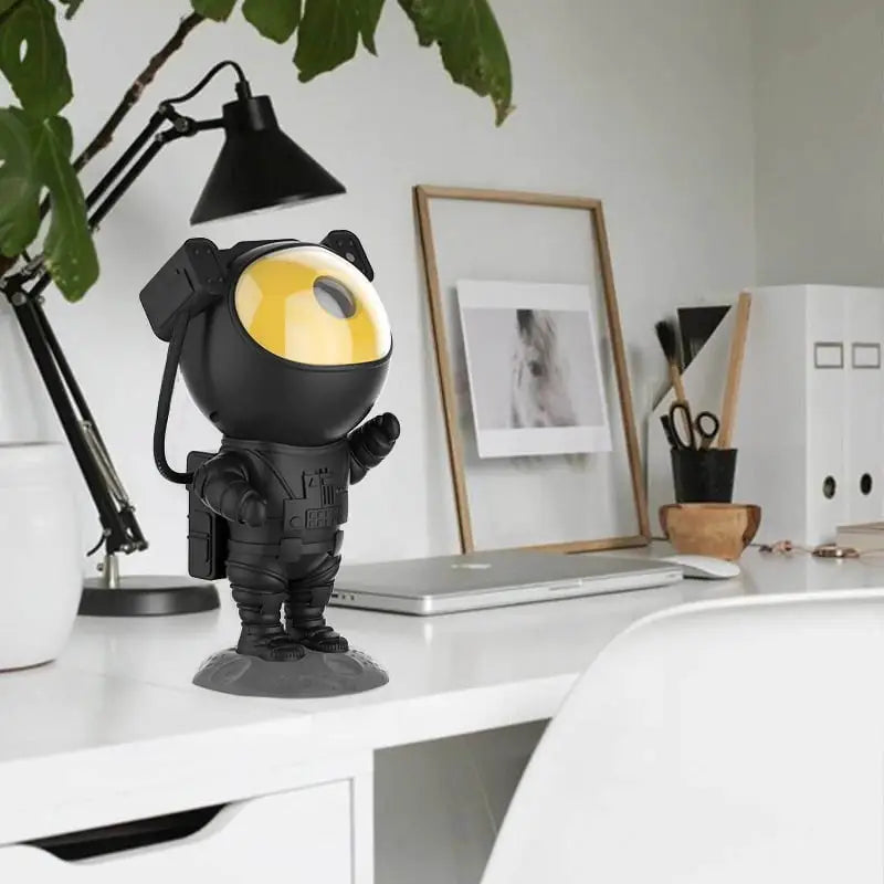 Enchanting Astronaut Night Light Projector - 8 Color LED Nebula with Remote & Timer for Kids' Rooms, Perfect for Game Room Decor & Magical Birthday/Christmas Gifts - Estalios