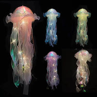 Enchanting Jellyfish Lantern - LED Night Light for a Dreamy Atmosphere, Perfect for Home Decor and Photo Props - Estalios