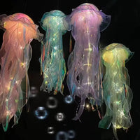 Enchanting Jellyfish Lantern - LED Night Light for a Dreamy Atmosphere, Perfect for Home Decor and Photo Props - Estalios