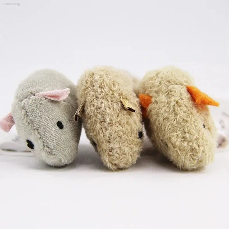 🐾 Endless Fun – Crazy Mouse 3 Pack | Engaging Plush Toys for Playful Cats Toys N Treats Box  EstaliosShop