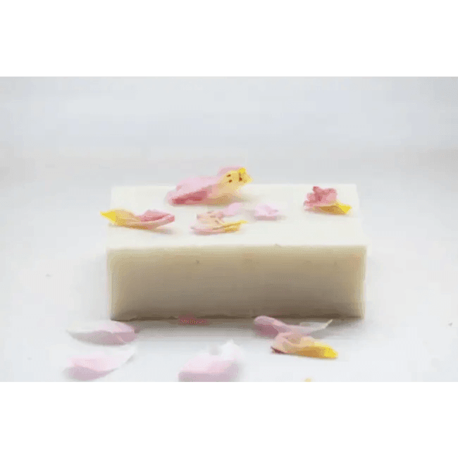 Petal Power Vibrant Rectangular Bar Soap for Refreshing Clean - Estalios