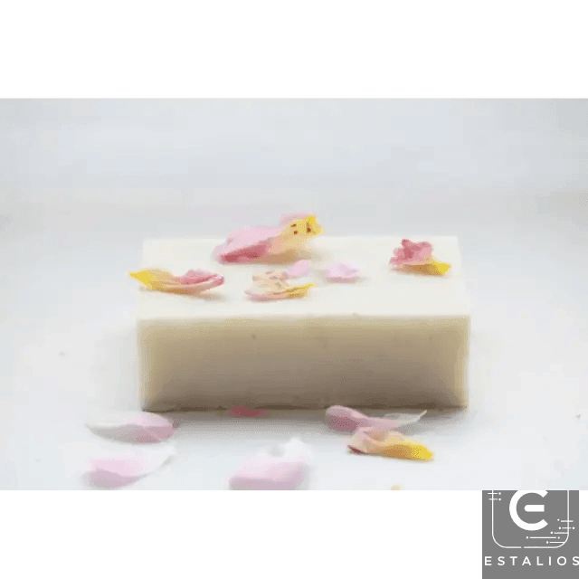 Petal Power Vibrant Rectangular Bar Soap for Refreshing Clean - Estalios