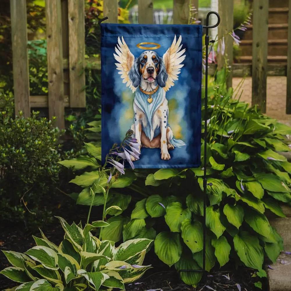 English Setter My Angel Garden Flag Mailbox Flag Decorative Yard Flag Banner Outside Patio Artwork Yard Flower Beds, Garden Size, Multicolor - Estalios