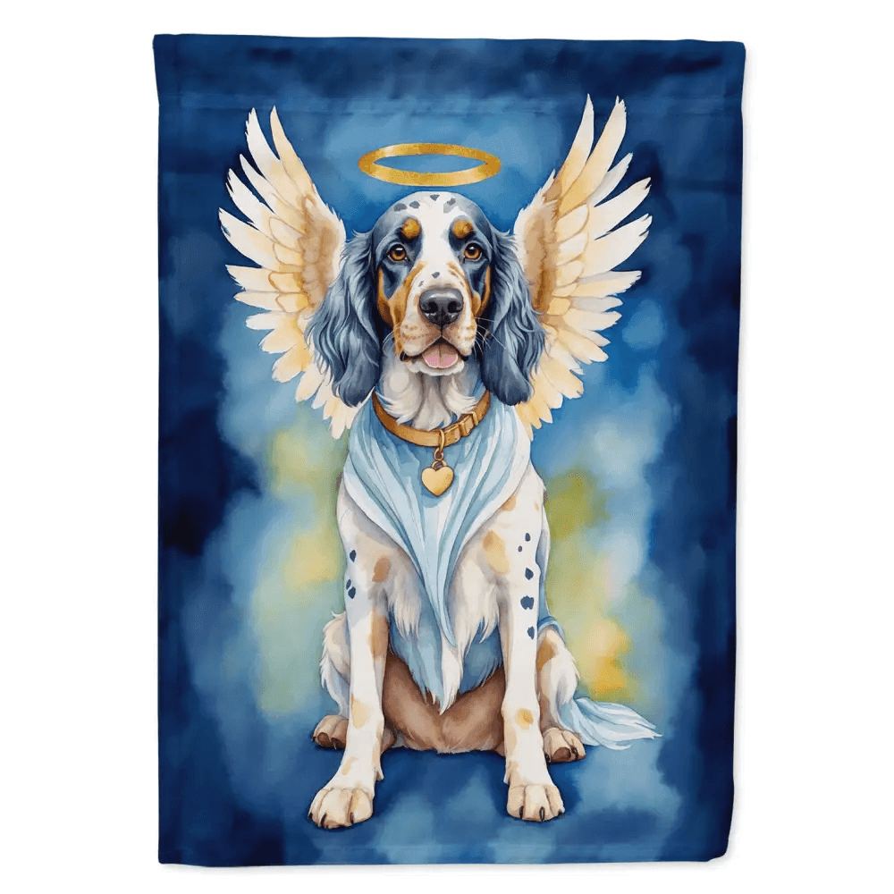 English Setter My Angel Garden Flag Mailbox Flag Decorative Yard Flag Banner Outside Patio Artwork Yard Flower Beds, Garden Size, Multicolor - Estalios