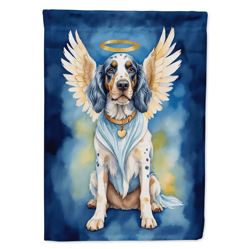 English Setter My Angel Garden Flag Mailbox Flag Decorative Yard Flag Banner Outside Patio Artwork Yard Flower Beds, Garden Size, Multicolor - Estalios