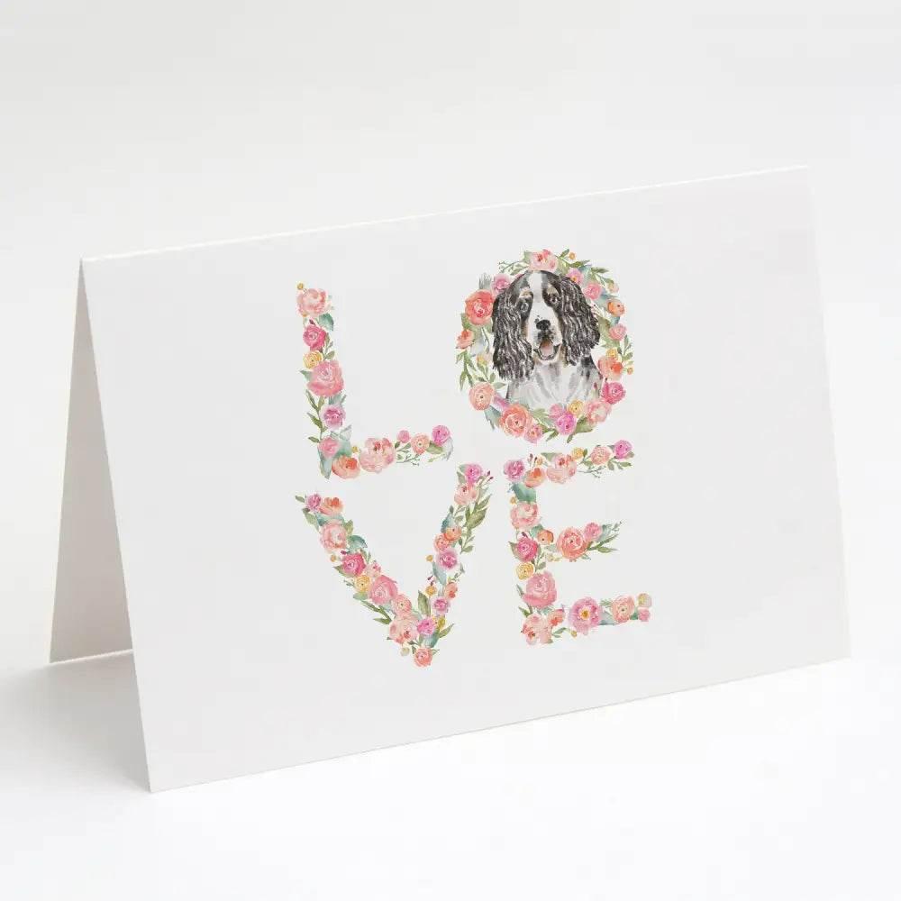 Sloth Love Pups Floral Card Craze! Packaged Floral Sloth Greeting Cards. - Greeting Card with Floral Love Design and Dog Portrait. - Floral Love - Estalios