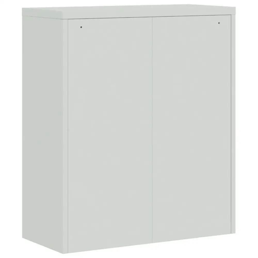 Epic Metal Storage Cabinets: White, Gray & Light Gray - Estalios
