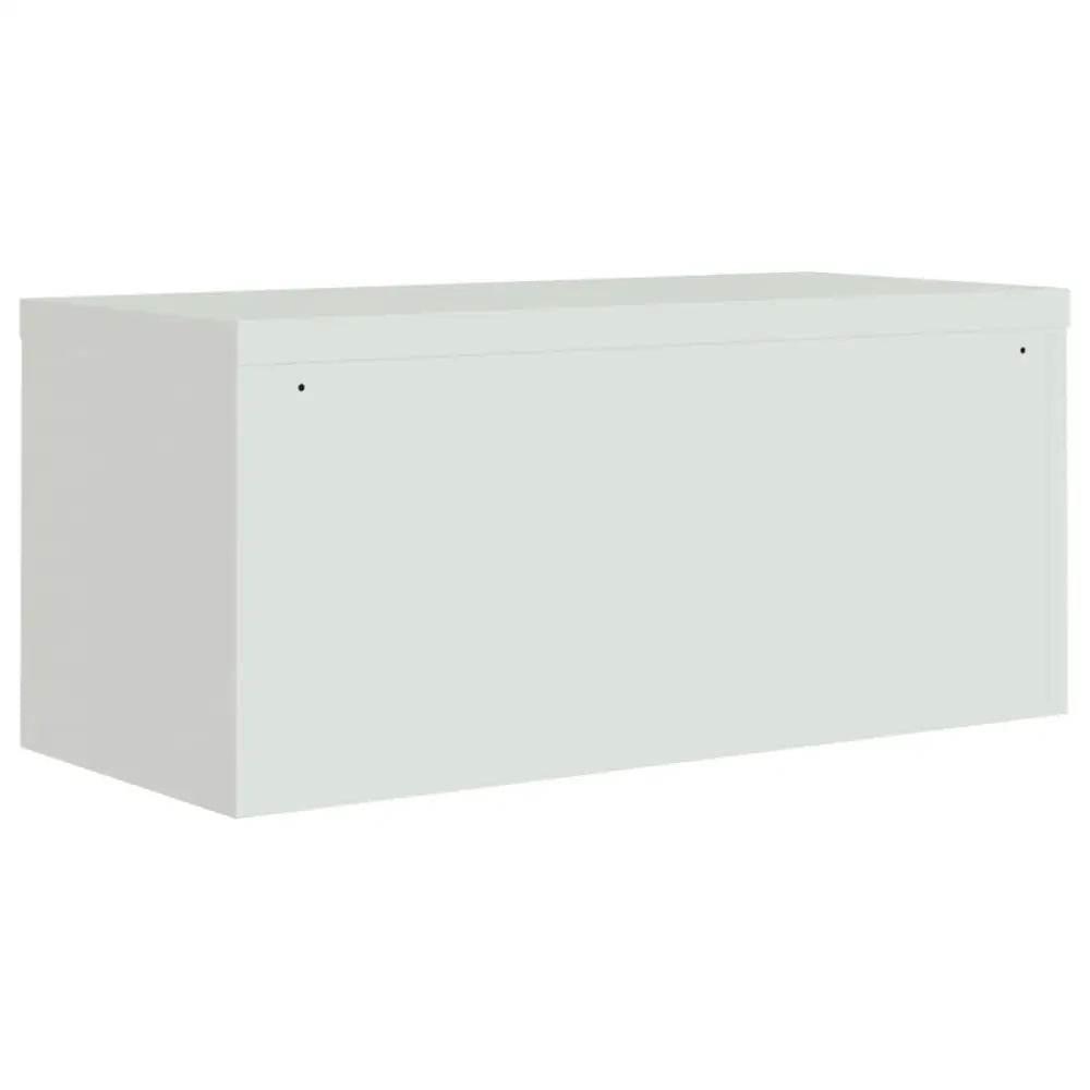 Epic Metal Storage Cabinets: White, Gray & Light Gray - Estalios