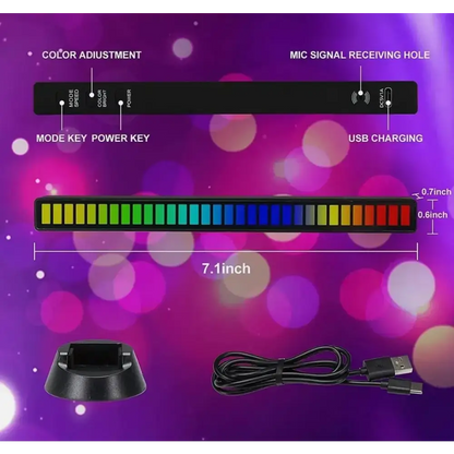 Epic Reactive Music Light with USB stand and cable for sound reactive music fun