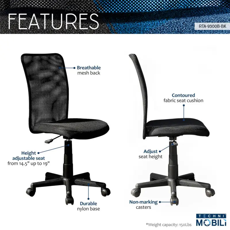 Ergonomic Mesh Office Chair for Maximum Comfort - Estalios