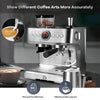 Espresso Coffee Maker With Grinder And Milk Frother - Estalios