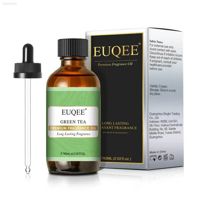 EUQEE 60ml Men's Fragrance Oils for Car Diffusion Aromas - Estalios