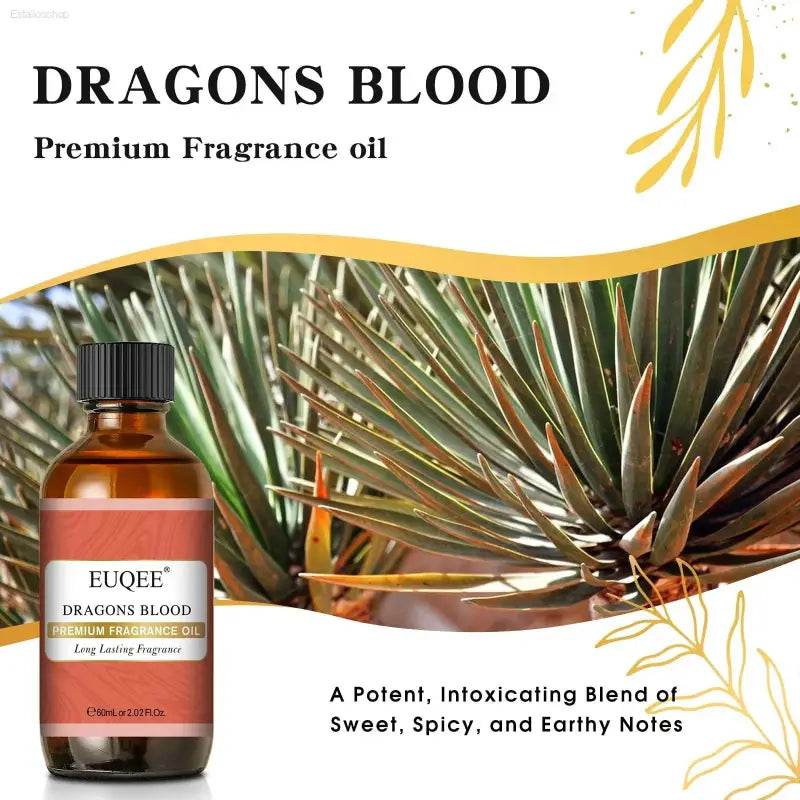 EUQEE 60ml Men's Fragrance Oils for Car Diffusion Aromas - Estalios