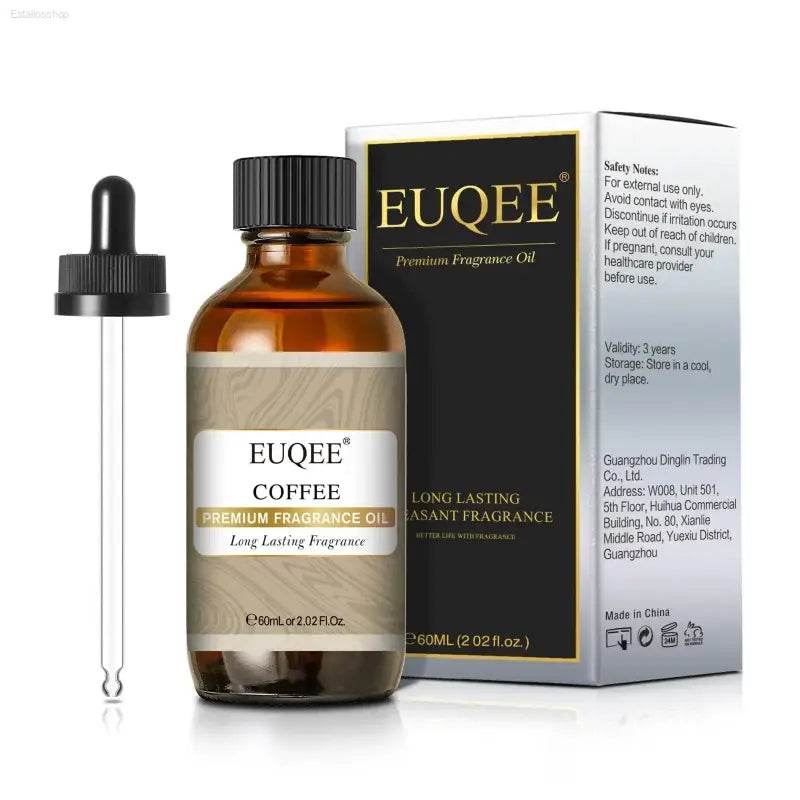EUQEE 60ml Men's Fragrance Oils for Car Diffusion Aromas - Estalios