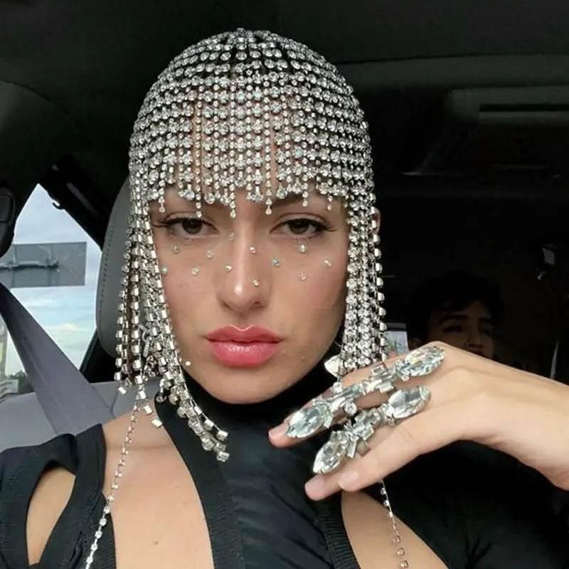 Exaggerated Long Flowing Su Hair Chain for Stunning Performances - Estalios