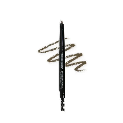 Exquisite Dark Blonde Eyebrow Pencil Trio with spoolie brush for flawless brows