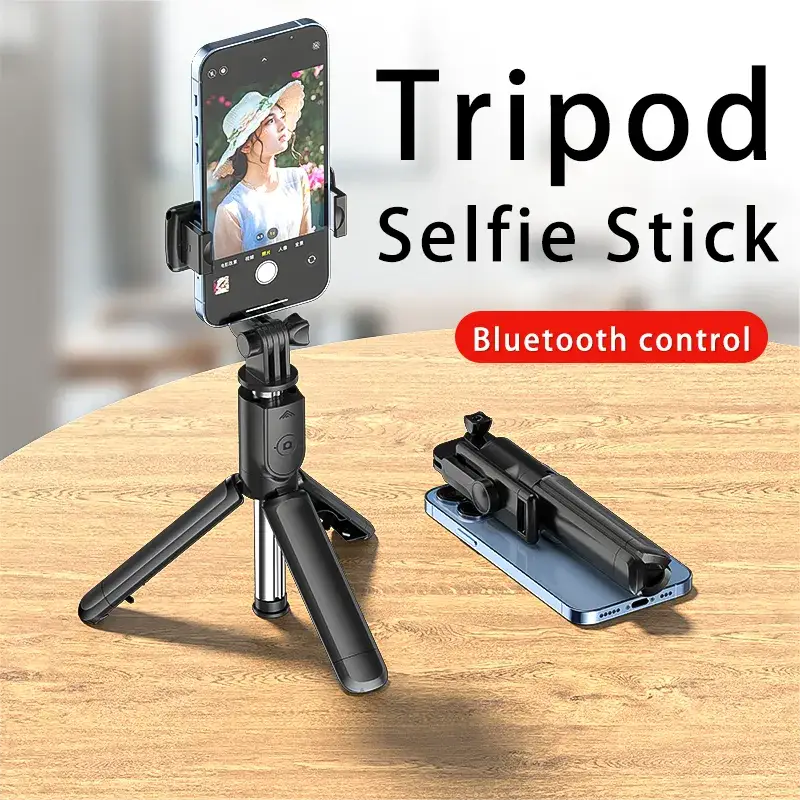 Extendable Monopod with Bluetooth control, perfect for capturing fun selfies anywhere