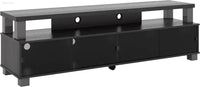 Corliving Bromley Extra Wide TV Stand - Perfect for TVs Up to 95 Inches! - Estalios