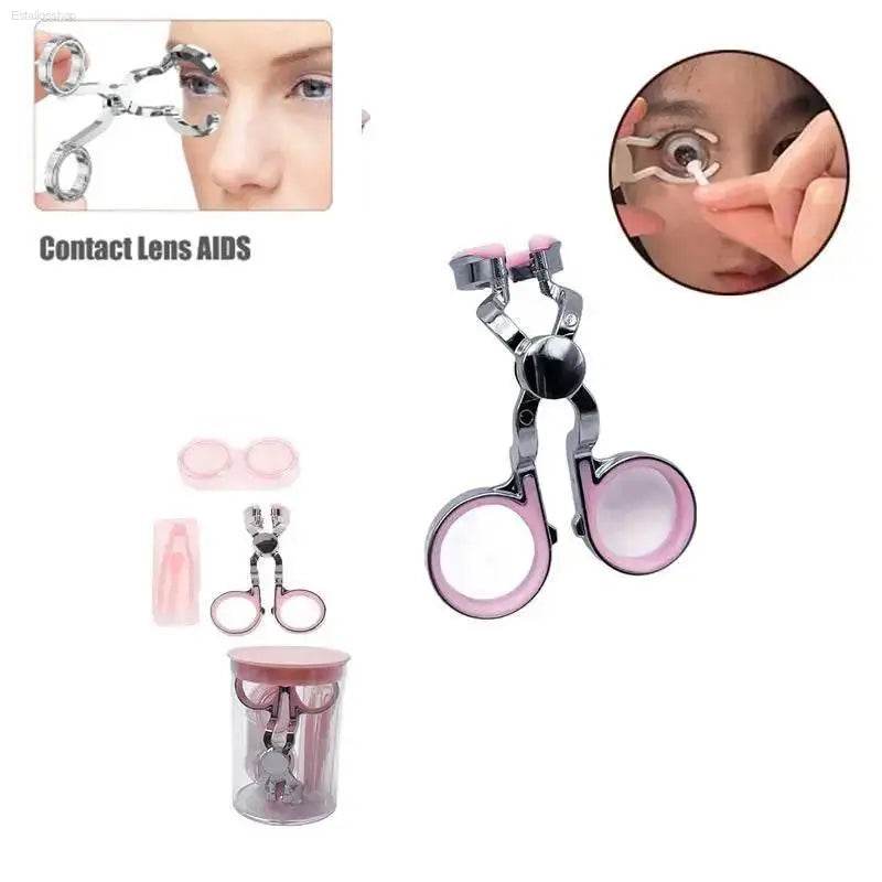 Eye Care Contact Lenses Inserter Remover Soft Tip Tool - Estalios