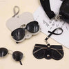 Sunglasses and cases.
