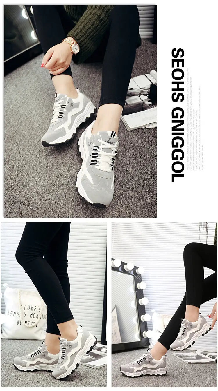 Spring New Low-top Platform Casual Sneaker Women