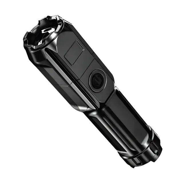 F15-T Black Portable LED Flashlight for Powerful Focused Light - Estalios