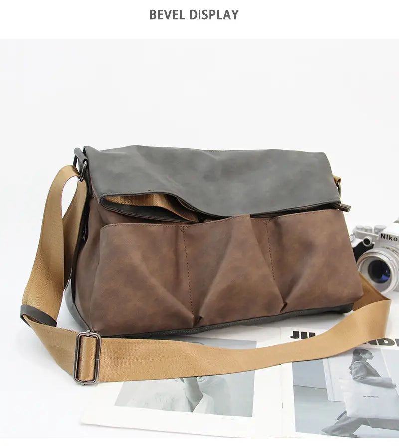 Men’s Shoulder Messenger Bag Outdoor Gym Bag For Traveling