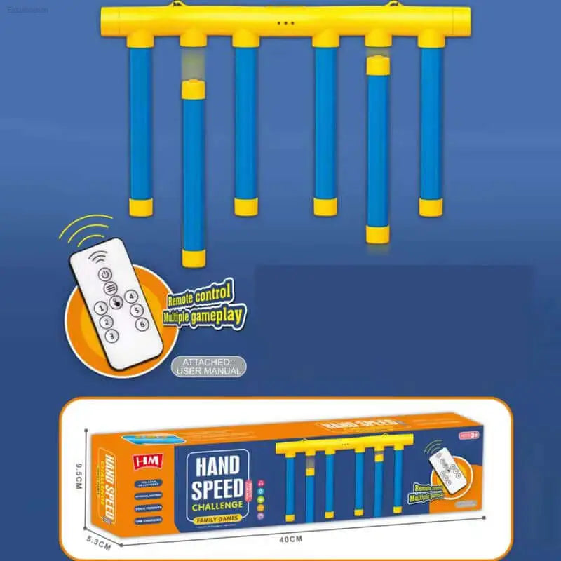 Hand speed challenge game.