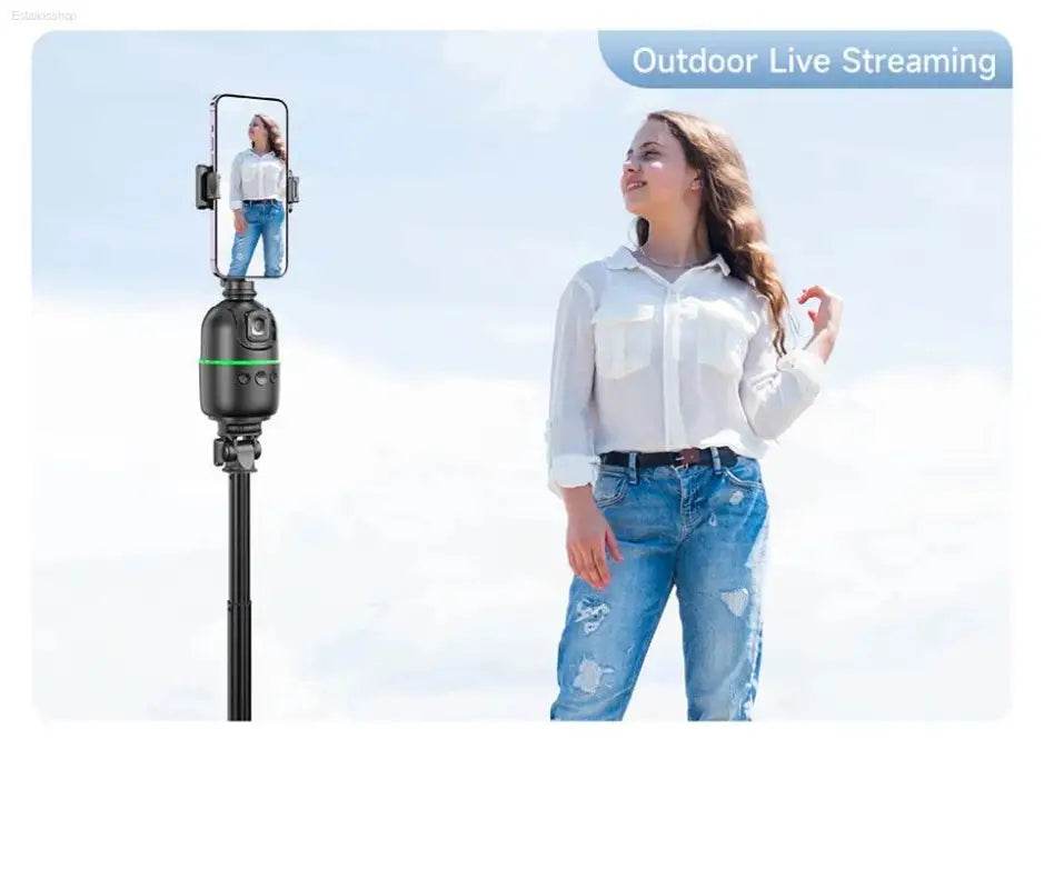 FANGTUOSI AI Smart Gimbal 360° Face Tracking Smartphone Stabilizer - Estalios