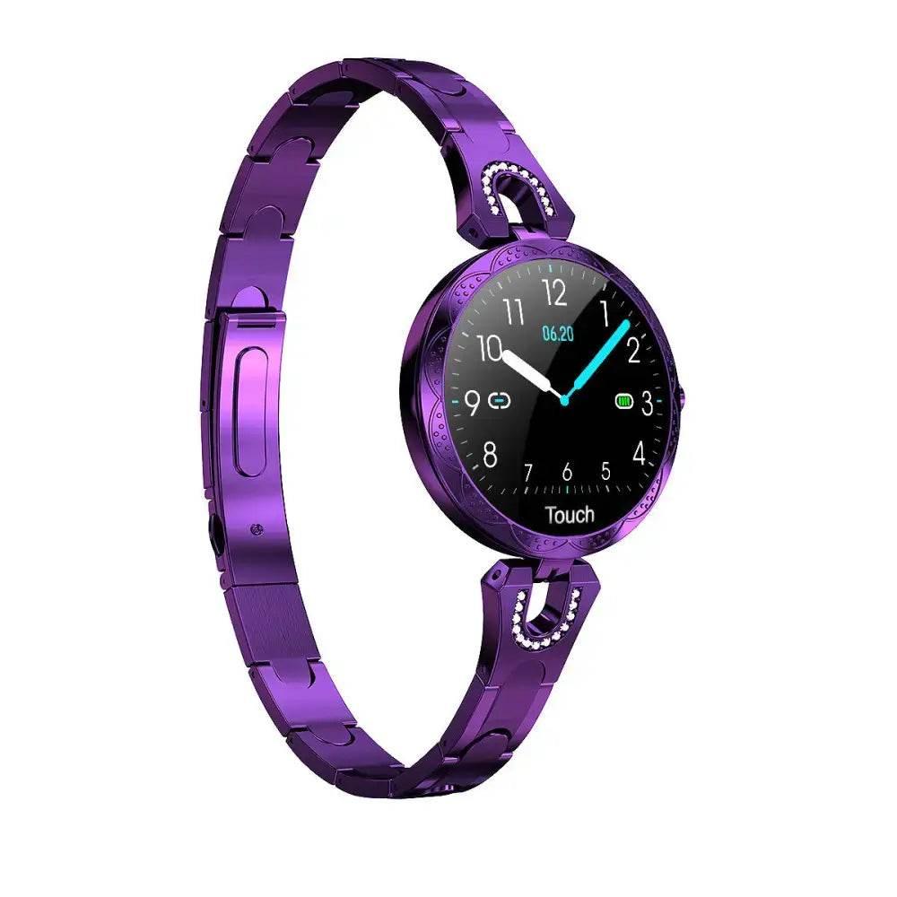 Fashion Women's Smart Watch Waterproof Wearable Device Heart Rate Monitor Sports Smartwatch - Estalios