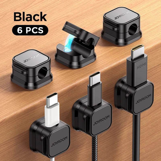 Joyroom Magnetic Cable Clips for Smooth Adjustable Cord Management - Estalios