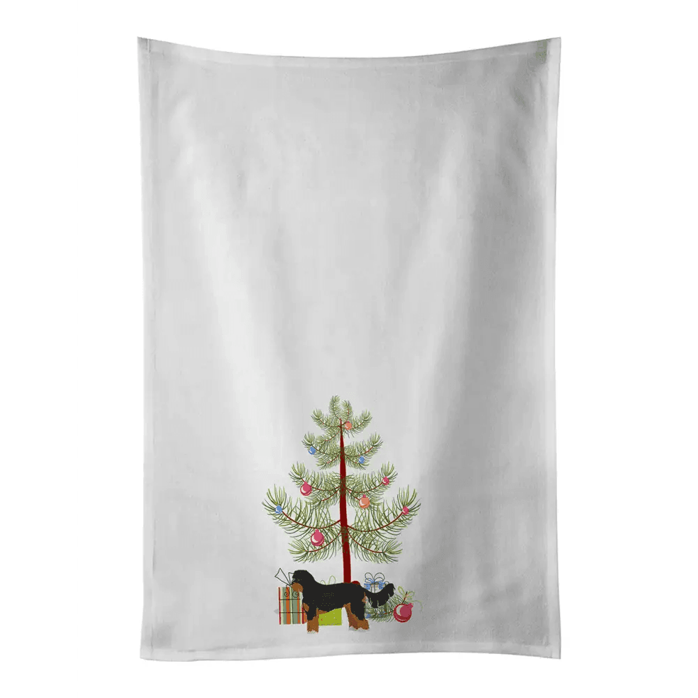 Festive Christmas Towel: Tree Design Delight! Get Ready to Deck the Halls with this Adorable Christmas Tree Dog Towel, a Perfect Blend of Festive Cheer - Estalios