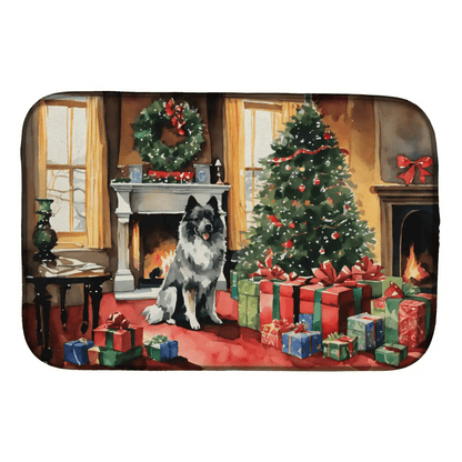 Festive Paws: Celebrate Christmas with a Dog Dish Mat! - Estalios