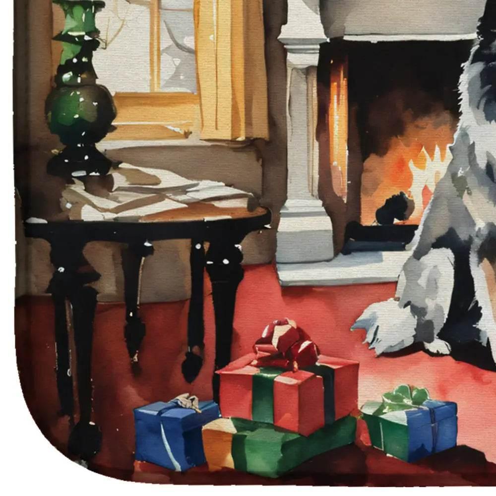 Festive Paws: Celebrate Christmas with a Dog Dish Mat! - Estalios