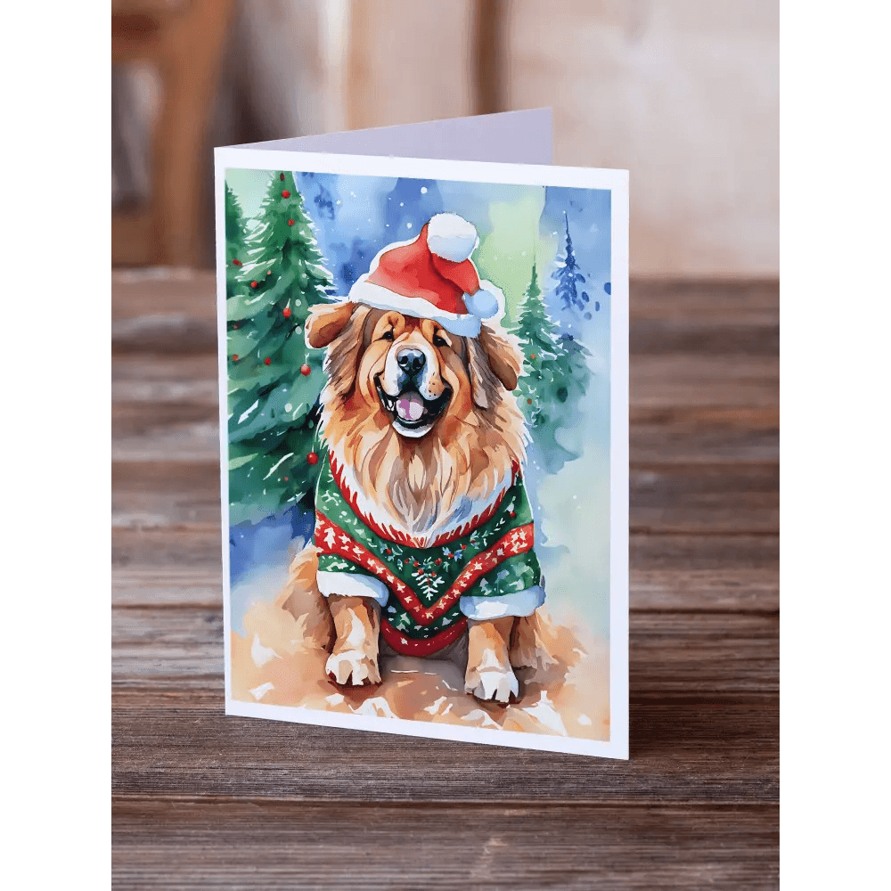 Woofing Wonderful Watercolor Christmas Dog Cards! Spread Holiday Cheer with these Adorable Watercolor Christmas Dog Cards! Each Card Features a Unique and Festive Dog Design, Perfect - Estalios