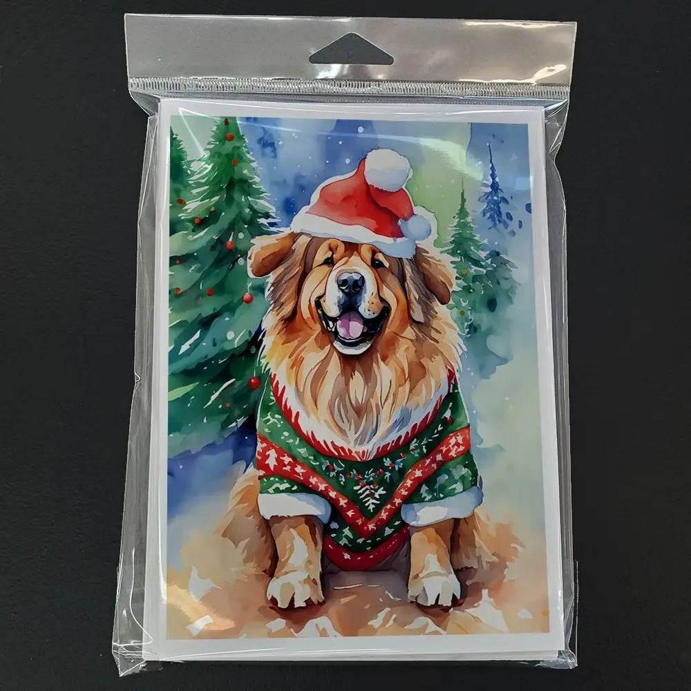 Woofing Wonderful Watercolor Christmas Dog Cards! Spread Holiday Cheer with these Adorable Watercolor Christmas Dog Cards! Each Card Features a Unique and Festive Dog Design, Perfect - Estalios