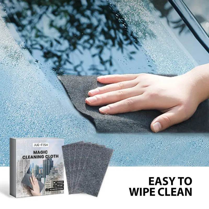 Fiber Cloth Window Cup Car Windshield Cleaner Smooth Decontamination - Estalios